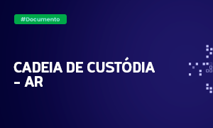 Icones - Cadeia de Custódia - AR​